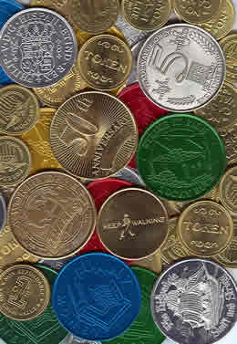 Custom Metal Coins/Tokens: Custom Imprint Metal Coins with Any Design You Choose