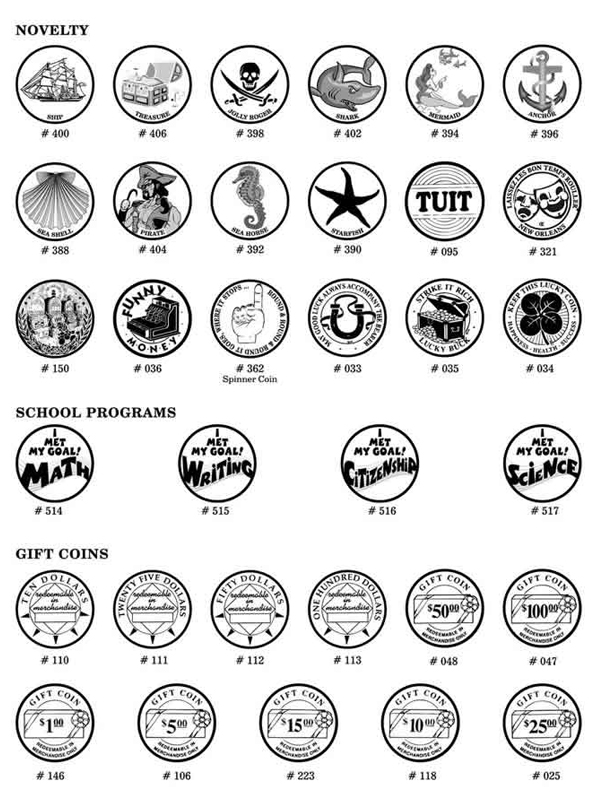 Metal Tokens Stock Dies